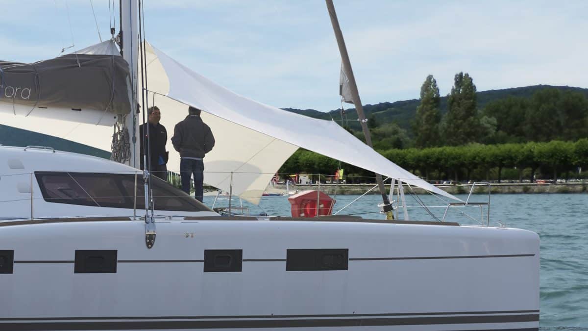 Voile d'ombrage pour bateaux, catamarans The Yachter