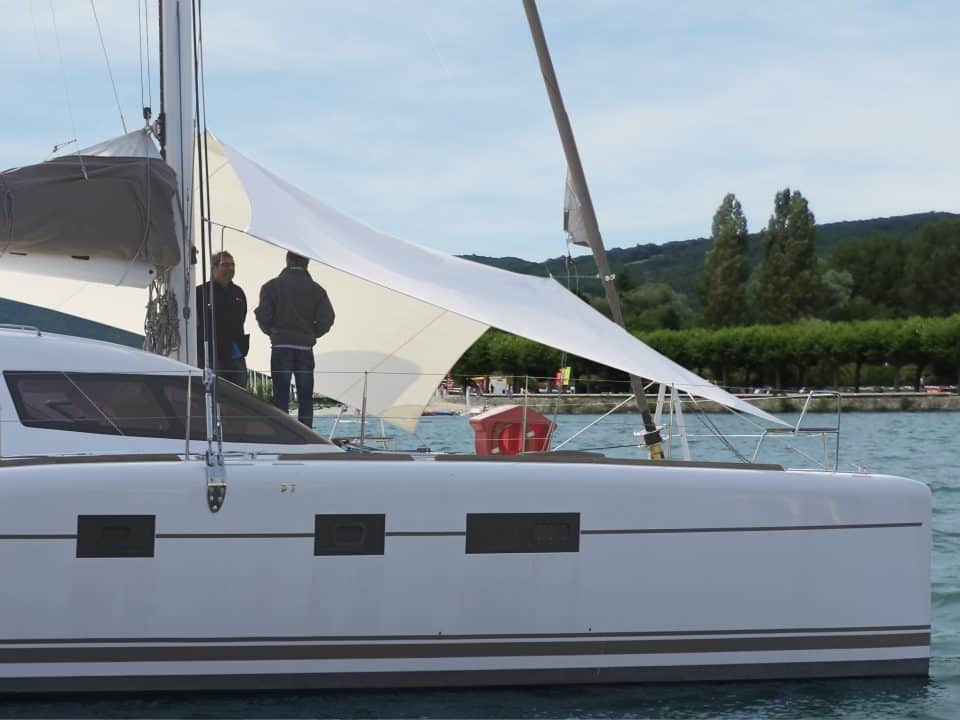 Voile d'ombrage pour bateaux, catamarans The Yachter