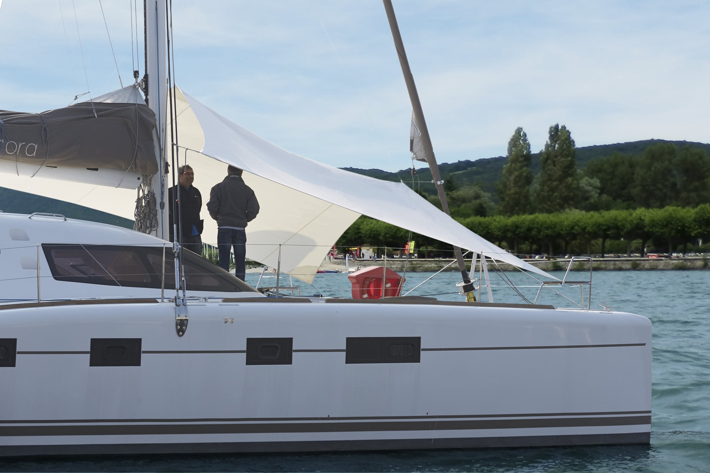 Voile d'ombrage pour bateaux, catamarans The Yachter