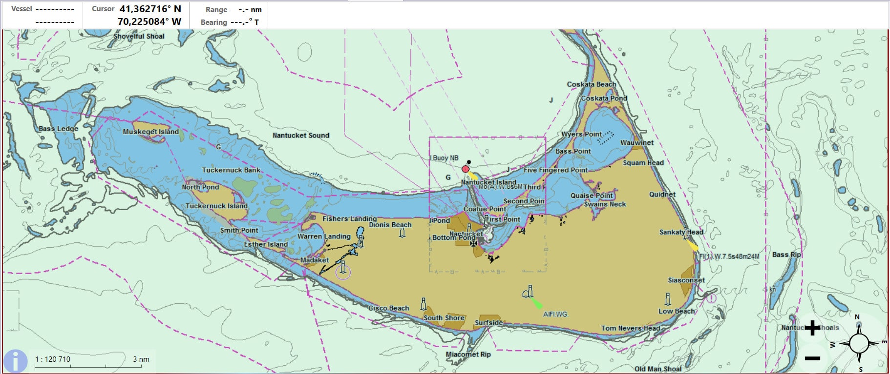 U.S. Coast Guard cartes maritimes digitales