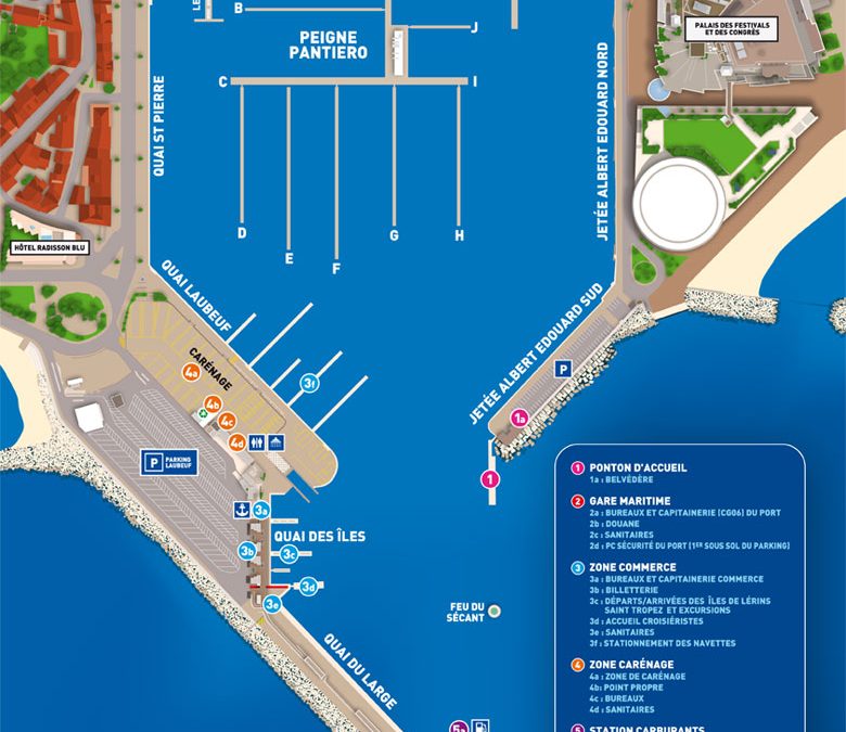 Nouveaux Services pour les Ports de Cannes Nice Golfe Juan et Villefranche