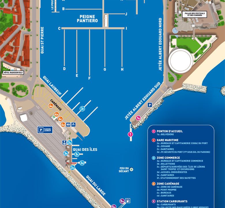 Nouveaux Services pour les Ports de Cannes Nice Golfe Juan et Villefranche