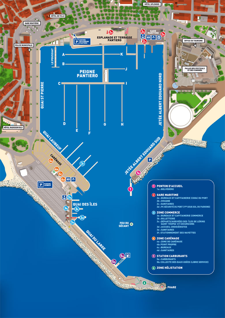 Nouveaux Services pour les Ports de Cannes Nice Golfe Juan et Villefranche