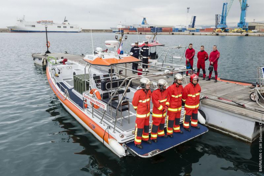 QM Repetto nouvelle vedette pour les Marins Pompiers
