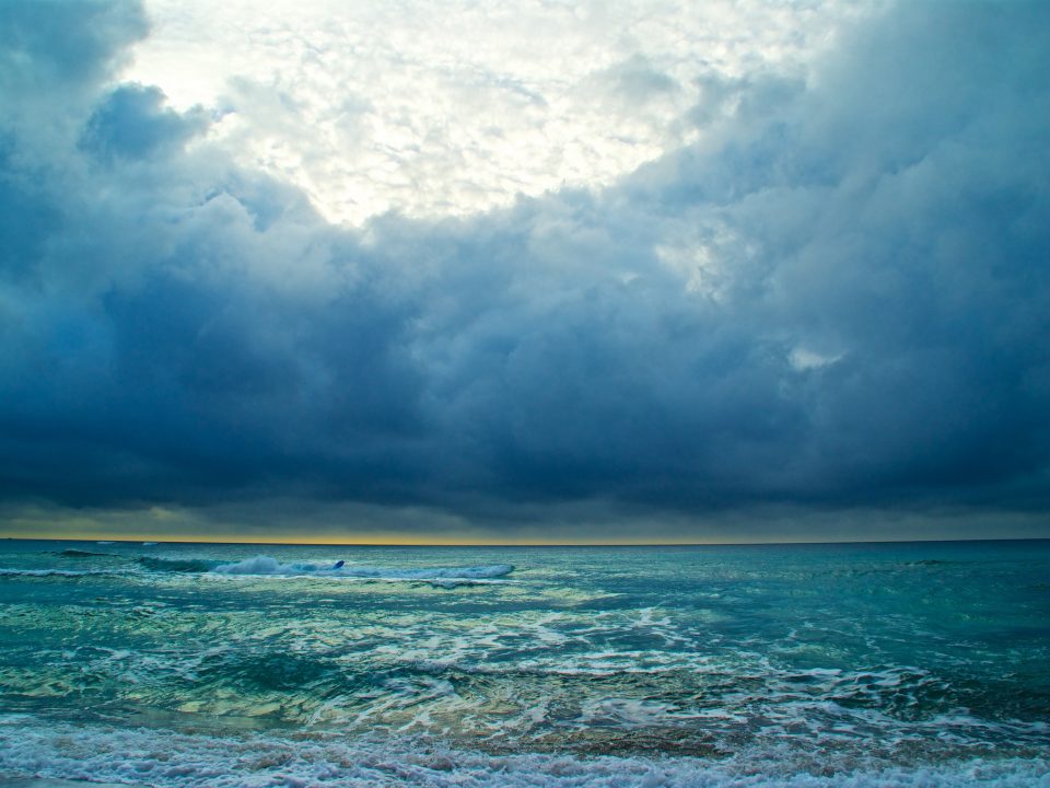 La foudre en mer