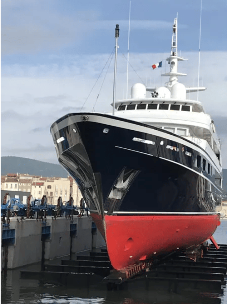 Ascenseur à super Yacht à La Ciotat