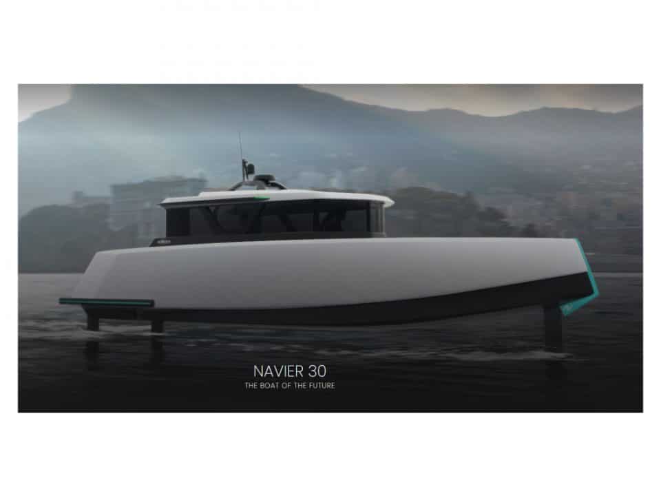 Navier 30 le bateau électrique du futur