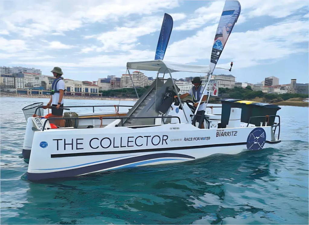 I Clean My Sea Le bateau anti-pollution de Biarritz The Yachter.jpg